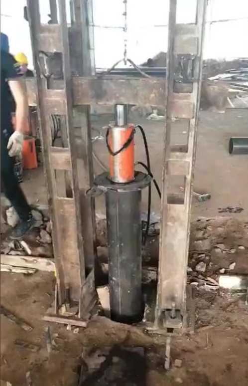 张家口蔚县钢管桩加固