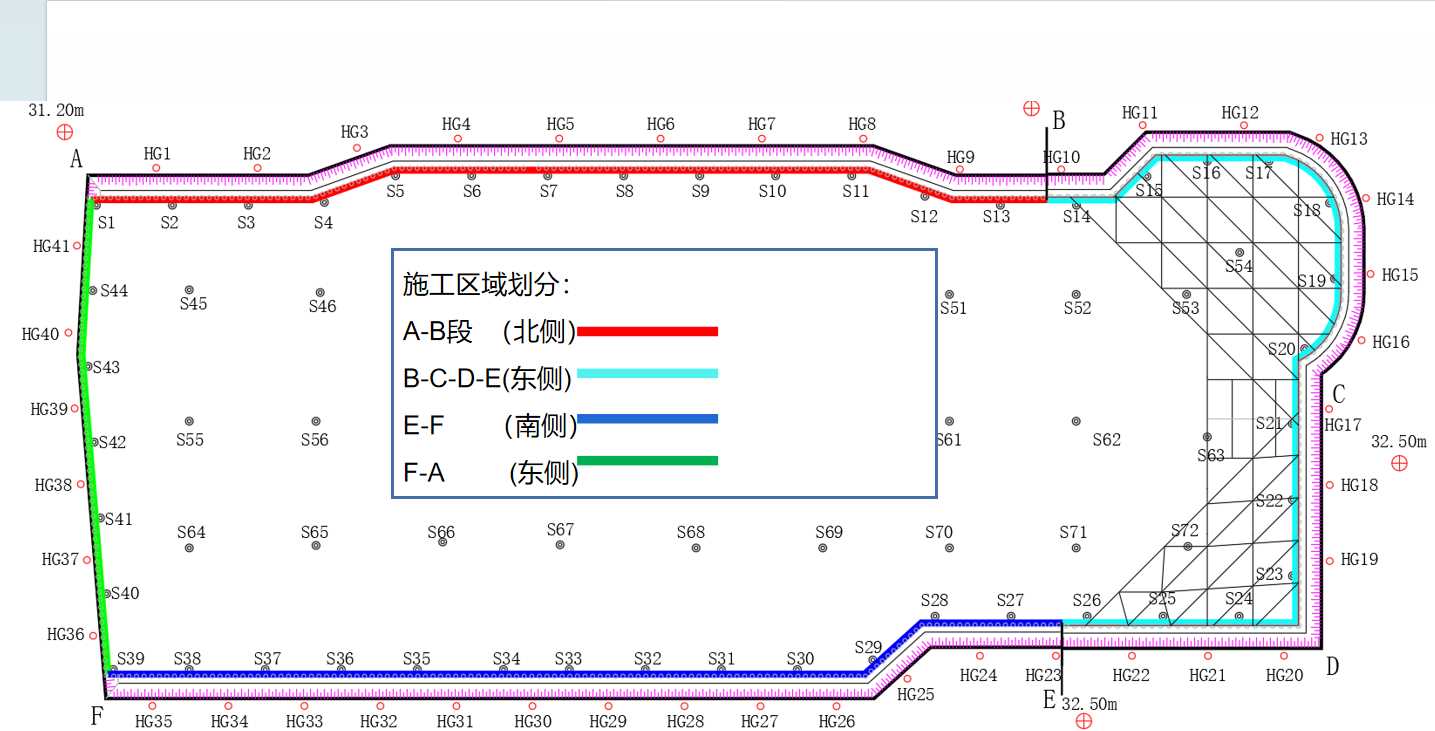 张家口蔚县基坑支护设计